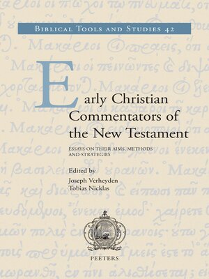 cover image of Early Christian Commentators of the New Testament
